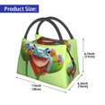 thumbnail image 2 of Fotbe Flying Frog On Branch Bolsa Térmica Portátil con Estampado, Bolsa de Entrega de Alimentos Aislada, Bolsa Reutilizable de Gran Capacidad para Comidas y Supermercado, 2 of 6