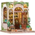 thumbnail image 1 of Kit de casa de muñecas en miniatura CUTEBEE Book Nook Green, 1 of 8