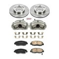 thumbnail image 2 of PowerStop Front Stock Replacement Brake Pad and Rotor Kit with Calipers Fits: HONDA Select Models KCOE2384A, 2 of 5
