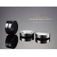 thumbnail image 3 of Pendientes de clip de oreja de piedra absorbente de hierro para hombres de moda, pendientes de clip de oreja de acero de titanio negro sin orificio para la oreja para hombres, pendientes falsos con, 3 of 5