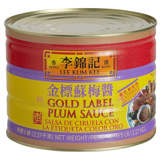 Lee Kum Kee Sauce aux Prunes Gold Label de 5 lb - 6/caisse