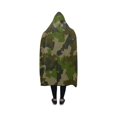 thumbnail image 3 of ASHLEIGH Hooded Throw Wrap Camouflage Wearable Hooded Blanket 40x50 Inch Comfortable Softness Robe, 3 of 3