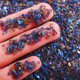 thumbnail image 5 of Seitruly Nail Art Piedras de vidrio trituradas Fragmento de cristal brillante para galvanoplastia AB Type3 NO3, 5 of 6