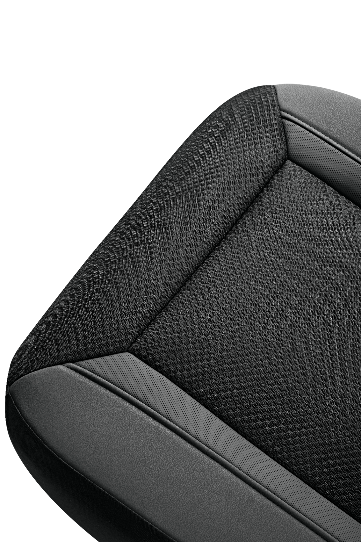 SKECHERS 2 PIECE CAR SEAT COVER AIR COOLED MEMORY FOAM BLACK – UNIVERSAL FIT, 23SK81