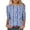 Multicolor-Shirts, variant on Jsaierl 3/4 Length Sleeve Tops for Women Plus Size Crew Neck Shirts Dressy Print Petite Blouses Flowy Loose Fit Tunic Top S-5XL