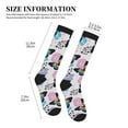 thumbnail image 4 of Sikiie Bright Butterflies1 1 Pairs Compression Socks for Men and Women 15-20 mmHg Running Support Socks, 4 of 7