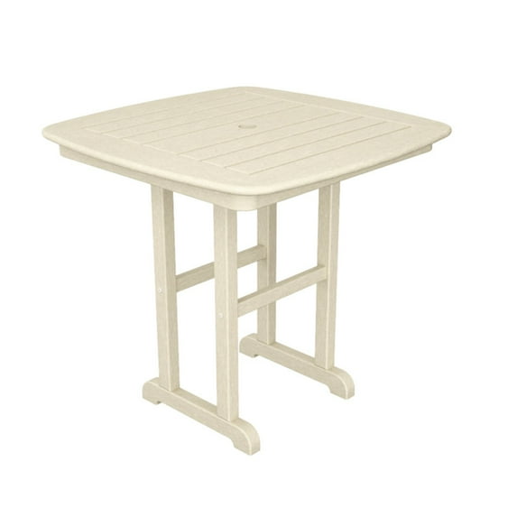 POLYWOOD® Nautical 31 in. Recycled Plastic Dining Table