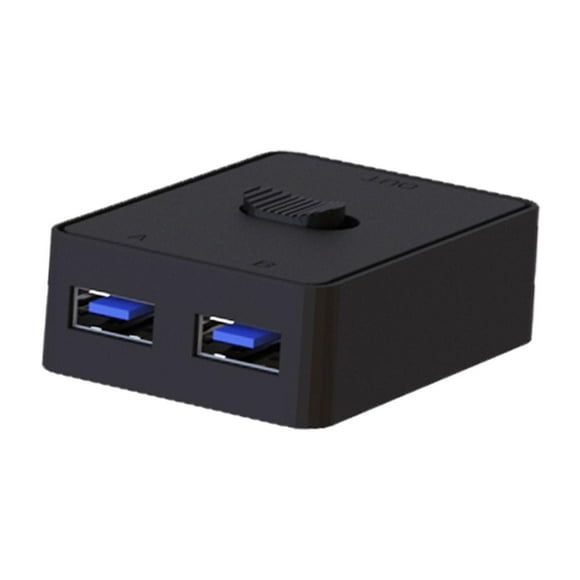 USB Printer Sharing Device USB Switch Selector Plug and Play Share 2 Computers USB Switcher Peripheral Switcher Box for PC , USB3.0