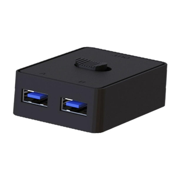 Adaptador de interruptor para impresora USB, fácil de instalar, Selector de interruptor USB, divisor de impresora para teclado, computadora, USB3.0