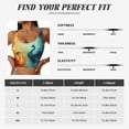 thumbnail image 2 of Sports Bra For Women, Red And Blue Fire Peacock Sports Bras For Women High Support, Workout Tank Tops Woman With Removable Cups, 2 of 8
