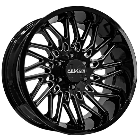 20x10 Black Milled Wheel ARKON OFF-ROAD Apollo 6x5.5 -25