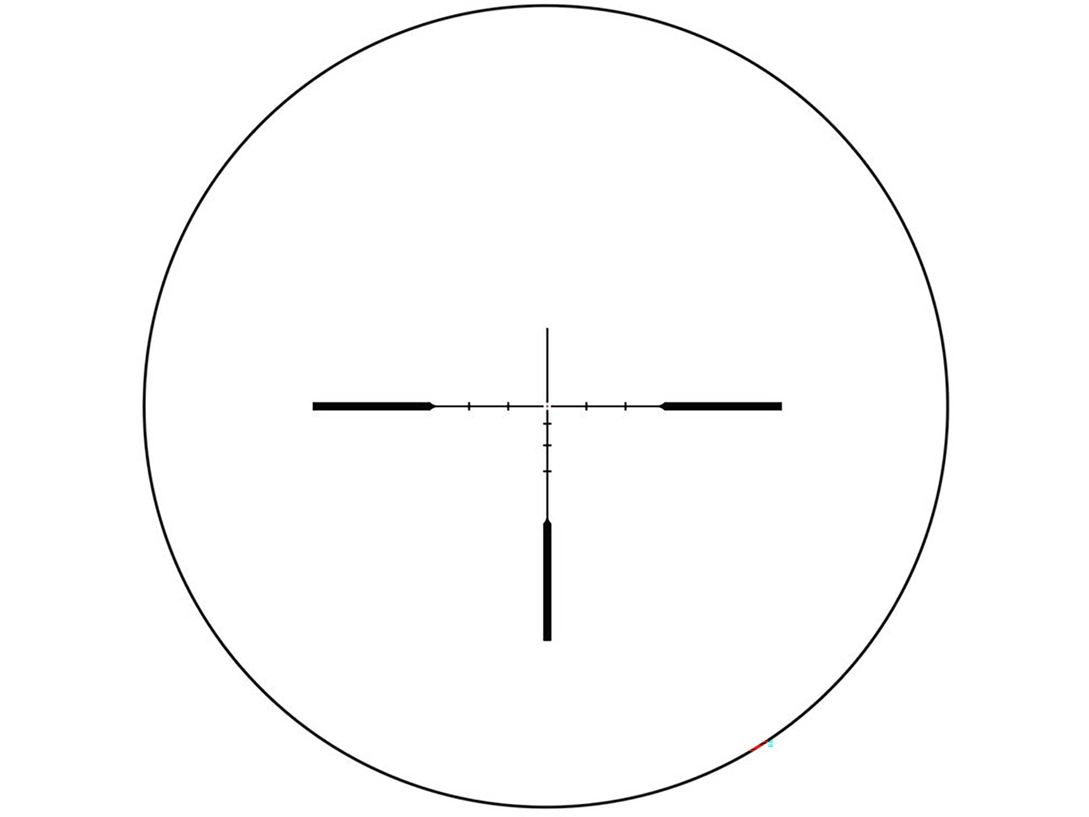 Trijicon Credo HX 2.5-15x56mm 30mm Tube Rifle Scope, Second Focal Plane, BDC Hunter Holds Reticle, Satin Black