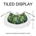 thumbnail image 5 of Tropical Plants Chic Chiffon Women's Beach Dress and Skirt Set for Sunny Days, 5 of 6