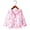 Pink, variant on BLTIBY Girls Zip Up Hoodie Jacket Casual Printed Long Sleeve Blouse Coat Loose Lightweight Sweatshirt with Pockets Pink 5-6 Years
