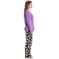 thumbnail image 2 of Just Love Womens Plush Pajama Pants Set with Socks 6808-10114-1X (Purple - Pastel Sheep, 3X), 2 of 4