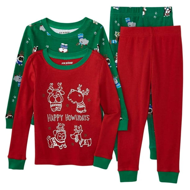 Joe Boxer Joe Boxer Infant & Toddler Boys Happy Howlidays Christmas