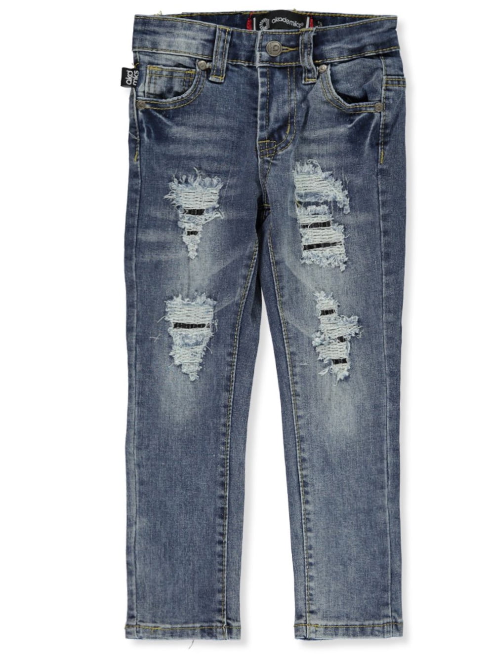 back thigh ripped jeans