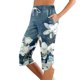 thumbnail image 1 of WILLBEST Pantalones Casuales elegantes para Mujer, Tallas Grandes, Holgados, de Lino a Rayas, Largos, para Comodidad y Moda Diaria. Extra Grande, 1 of 4