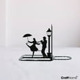 thumbnail image 2 of Craftnamesign Custom Dance Metal Bookends for Shelves, Book Holder for Office, 2 of 4