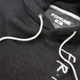 thumbnail image 2 of Friends Side Friends Unisex Adult Slim Fit Pull-Over Heather Hoodie, Charcoal, Small, 2 of 5