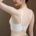 thumbnail image 5 of Jinhomg No Wire Bras for Women All Day Comfort Weekend Styling Wirefree Bralette No Print Pullover Style for All Day Daily Wear, Soft Cup Feel, for Smooth Styling Gray XXXL, 5 of 7