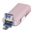 thumbnail image 4 of Unidad flash USB 3 en 1 Bling Bling Micro U Disk OTG 256 GB para Android/iPhone/Windows, 4 of 12