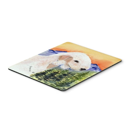 Bedlington Terrier Mouse Pad / Hot Pad / Trivet
