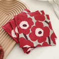 thumbnail image 1 of Unikko Serviettes de Table Rouges (Lot de 20), 1 of 2