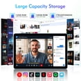 thumbnail image 3 of 2026 Newest 11inch Tablet with MTK Helio G80 Octa-Core processor, 12GB+128GB(TF 1TB) Tablet Computer,8000mAh Battery,Dual Camera,Blue Tablet with case, 3 of 8