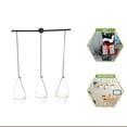 thumbnail image 2 of Support de Plante Suspendu Intérieur Jardinière Pot de Fleurs Support Suspendu Plafond, 2 of 6
