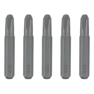 Uxcell 3pcs PZ1/PZ2/PZ3 Pozi Screwdriver Bit 1/4