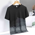 thumbnail image 3 of Men's Tie Dye Quick Dry Athletic T-Shirt Breathable Ice-Silk Short Sleeve Pullover Summer Casual Beach Tops, 3 of 4
