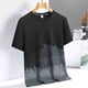thumbnail image 4 of Tops para hombre, blusas y camisas de cuello redondo y manga corta para hombre, camisetas casuales holgadas deportivas transpirables de seda helada de media manga, blusas de cuello redondo y manga cor, 4 of 5