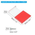 thumbnail image 2 of Uxcell LED Strip Clips, 100pcs Cable Clamp Holder with Screw Adhesive Wire Cord Management for 10mm Width Strip, 2 of 6