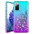 thumbnail image 2 of Bemz Liquid Quicksand Case for Samsung Galaxy S20 FE (with Touch Tool) - Mandala Floral (Teal/Purple), 2 of 6