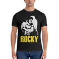 thumbnail image 3 of Rocky Balboa T Shirt Men's Summer Short Sleeve T-Shirt Crewneck Cotton Casual Tee, 3 of 8