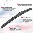 thumbnail image 2 of Lishi Silicone Three Section Wiper (16.40cm), 2 of 4