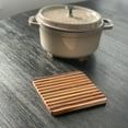 thumbnail image 3 of Ironwood Gourmet Sedona Acacia Wood Trivet, 6.5" x 6.5" x 0.5", 3 of 3