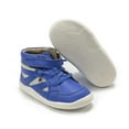 thumbnail image 3 of Old Soles Toddlers Shizam Hi Top Shoes, Neon Blue \ Snow,25 EU (9 US) M US, 3 of 7