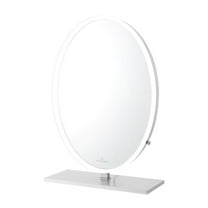 Impressions Vanity Heiress Pro Lighted Vanity Mirror, Makeup Mirror for Glam Room (White)