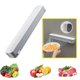 thumbnail image 1 of Dispensador de envoltura de plástico con cortador, papel de aluminio y papel encerado para cajón de cocina con un rollo de película de conservación fresca de calidad alimentaria, 1 of 5