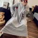 thumbnail image 4 of Primavera otoño 2024 vestido de frutas bordado de manga larga ropa de dormir holgada camisón ropa de hogar, 4 of 5