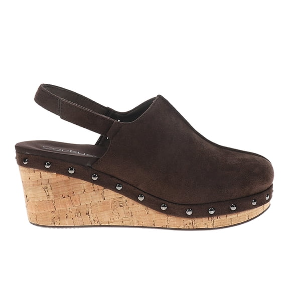 Corkys Womens Make Em Blush Studded Clogs Dress Casual Shoes