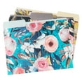thumbnail image 4 of Pen+Gear Blue Floral File Folders, 6 Count, 4 of 5