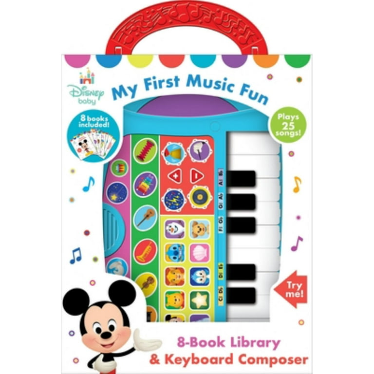 PHOENIX INTL: Disney Baby: My First Music Fun 8-Book Library and