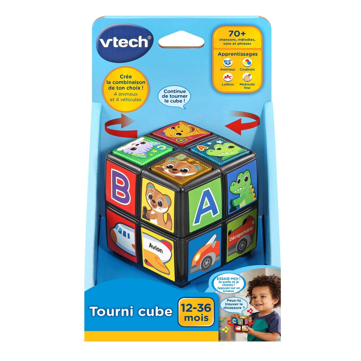 VTech Twist & Teach Animal Cube™ - French Version