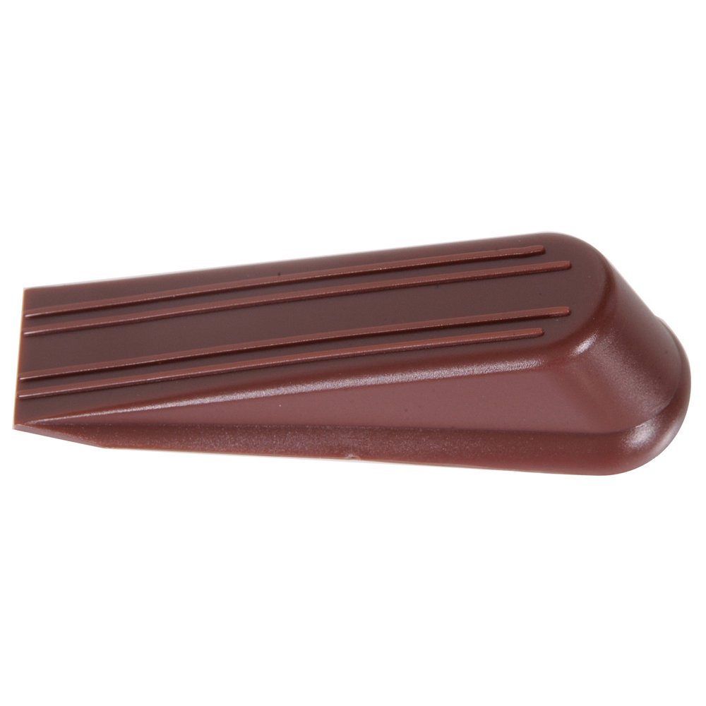 DOOR STOP WEDGE BROWN
