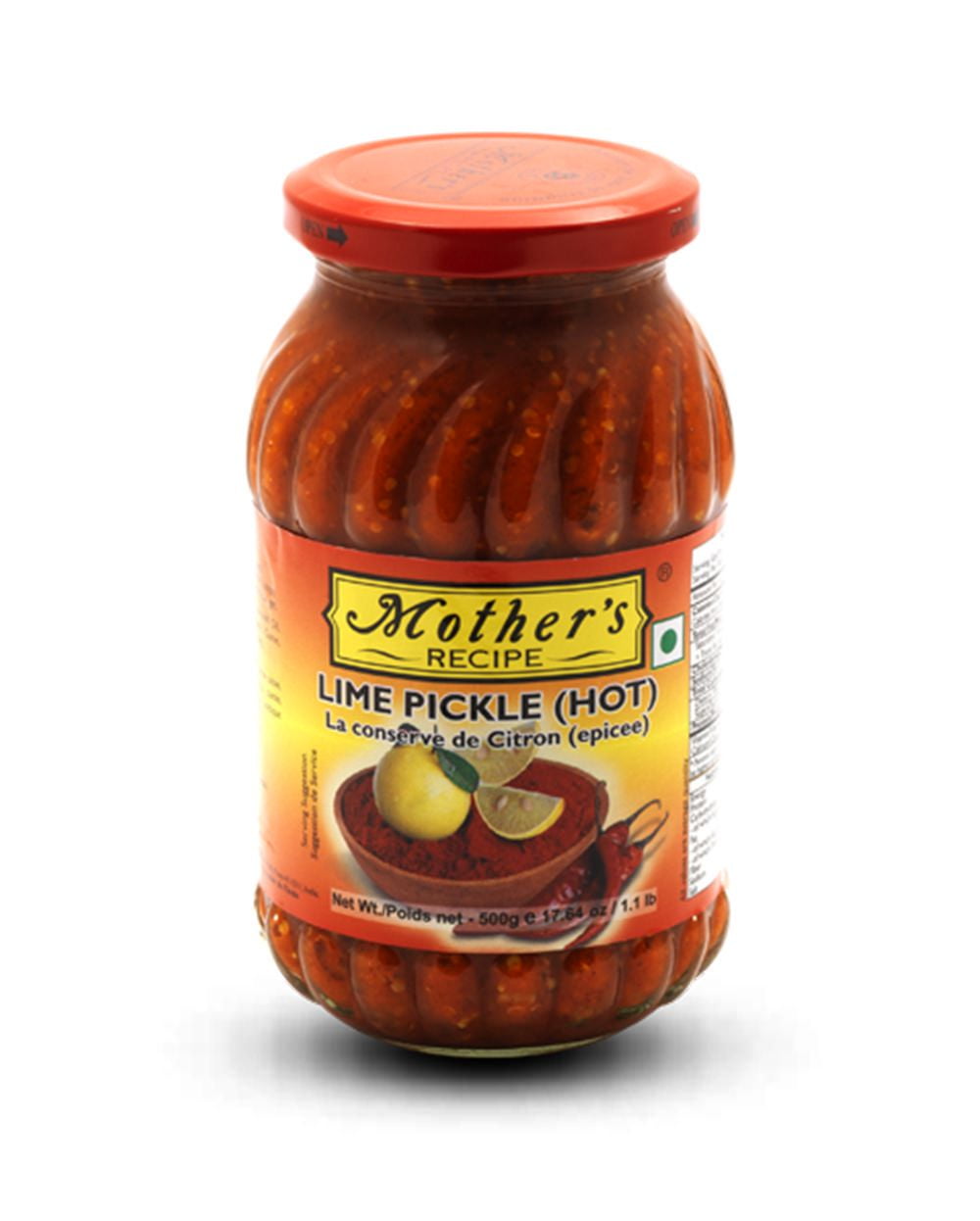 Mother's Recipe Hot Lime Pickle, 500 g
