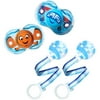 RazBaby - Keep-It-Kleen Pacifier and Holder Bundle, Boy