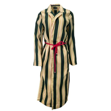

SCOTCH & SODA Women s Matchy Matchy Striped Robe Green Yellow Large